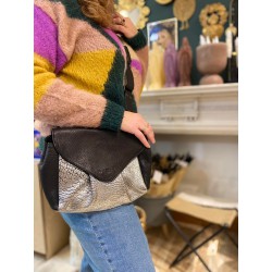 SUZON M - ARGENTE/NOIR