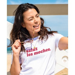 T-SHIRT FEMME SALUT LES MOCHES