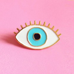 PIN'S OEIL BLEU