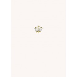 PIERCING TRIPLE BAGUETTE OR