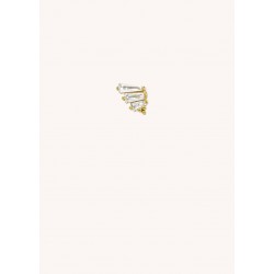 PIERCING TRIPLE BAGUETTE OR