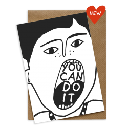 CARTE YOU CAN DO IT DON'T...