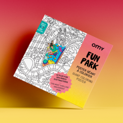 POSTER GEANT A COLORIER-FUN...