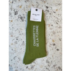 CHAUSSETTES DE LA FLEMME...