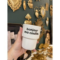 GOBELET BONJOUR MA COUILLE