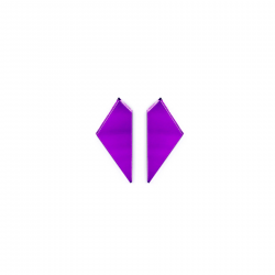 BOUCLES D'OREILLES LOVE VIOLET