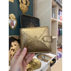 PORTEFEUILLE LOUISE - BRONZE