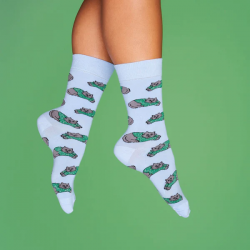 CHAUSSETTES CHAT PULL D'HIVER