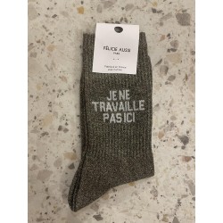 CHAUSSETTES JE NE TRAVAILLE...