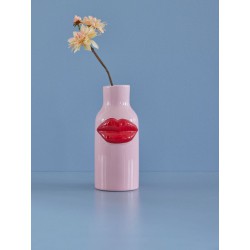 VASE EN CERAMIQUE LIPS ROUGE