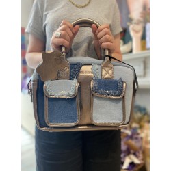 LE DANDY S - DENIM/ACIER