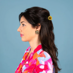 MINI PINCE A CHEVEUX TOURNESOL