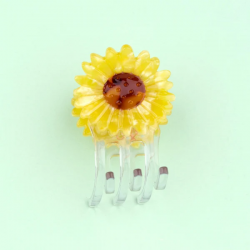 MINI PINCE A CHEVEUX TOURNESOL