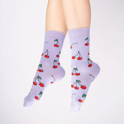 CHAUSSETTES CERISE