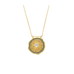 COLLIER WHITE HEART...