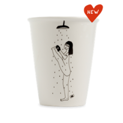 CUP YOGA IN THE SHOWER