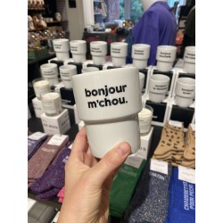 GOBELET BONJOUR M'CHOU