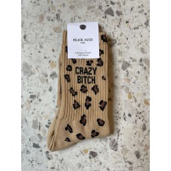 CHAUSSETTES CRAZY BITCH...