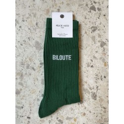 CHAUSSETTES BILOUTE VERT 40/45