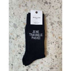 CHAUSSETTES JE NE TRAVAILLE...