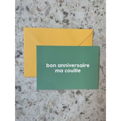 CARTE + ENVELOPPE...