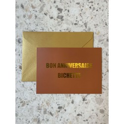 CARTE + ENVELOPPE...