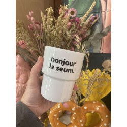 GOBELET BONJOUR LE SEUM