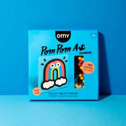 POM POM ART - RAINBOW