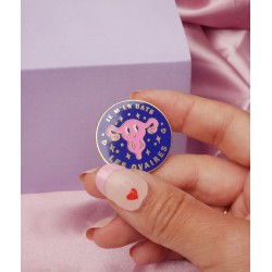PIN'S JE M'EN BATS LES OVAIRES