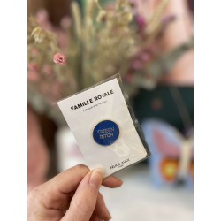 PIN'S QUEEN BITCH PAILLETTES