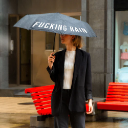PARAPLUIE PLIABLE "FUCKING...