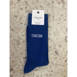 CHAUSSETTES CHATON BLEUES...