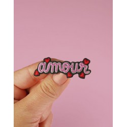 BROCHE "AMOUR"
