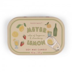 BOUGIE LEMON PRINTED TIN
