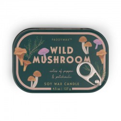 BOUGIE MUSHROOM PRINTED TIN