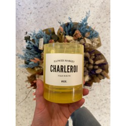 BOUGIE CHARLEROI FLOWER...