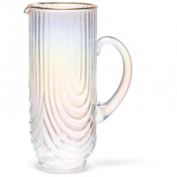 CARAFE EN VERRE ONDULE...