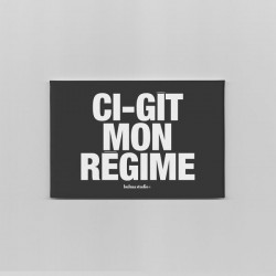 MAGNET "CI-GÎT MON REGIME "