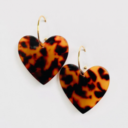 BOUCLES D'OREILLES FELINE