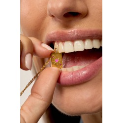 COLLIER ACE OF HEART OR