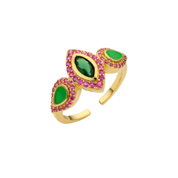 BAGUE GREEN LOVELY...