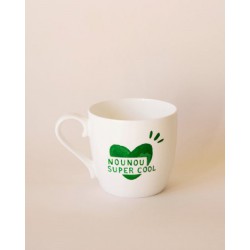 MUG COEUR NOUNOU SUPER COOL
