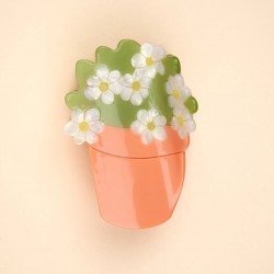 PINCE A CHEVEUX POT DE FLEURS