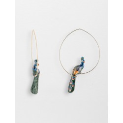BOUCLES D'OREILLES PEACOCK