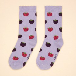 CHAUSSETTES FRUITS ROUGES