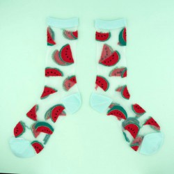 CHAUSSETTES TRANSPARENTES...