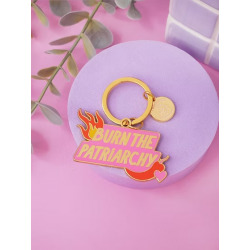 PORTE-CLES BURN THE...