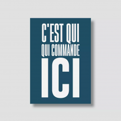 CARTE "C'EST QUI QUI...