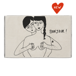 TAPIS DE BAIN "BONJOUR"