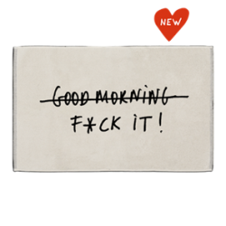 TAPIS DE BAIN "F*CK IT"